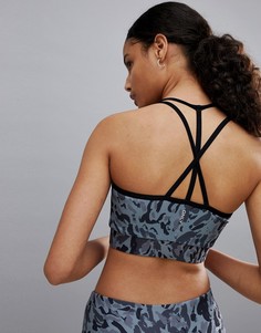 Спортивный бюстгальтер с леопардовым принтом Only Play-Мульти