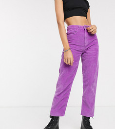 Вельветовые джинсы аметистового цвета в винтажном стиле Reclaimed Vintage The 91-Фиолетовый