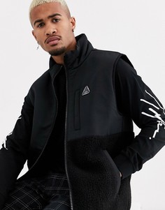 Черный жилет Topman