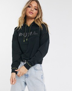 Худи Puma chase-Черный