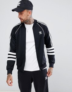 Черная спортивная куртка adidas Originals Authentic Superstar DJ2856-Черный