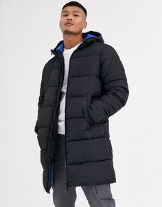 Длинная дутая куртка Jack & Jones Originals-Черный