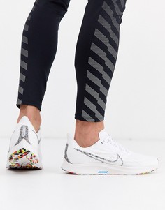 Белые кроссовки Nike Running Air Zoom Pegasus 36-Белый