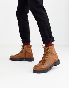 Светло-коричневые кожаные походные ботинки Kurt Geiger-Светло-коричневый