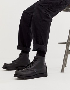 Черные кожаные ботинки Red Wing 6-Черный