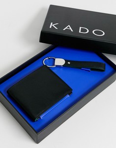 Кожаная визитница и брелок KADO-Мульти