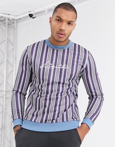 Свитшот в полоску ASOS DESIGN-Мульти