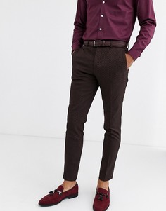 Черные жаккардовые брюки Jack & Jones Premium-Черный