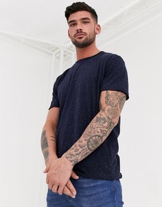 Футболка в крапинку Brave Soul-Темно-синий