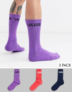 Набор из 3 пар разноцветных носков Vans Classic-Мульти