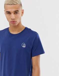 Футболка с черепом Cheap Monday-Синий