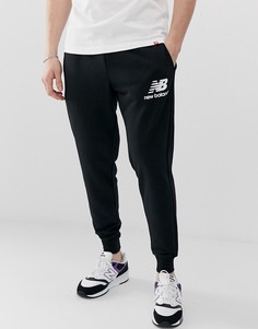 Черные узкие джоггеры New Balance-Черный