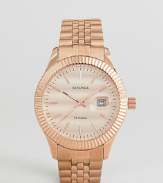 Розово-золотистые часы-браслет Sekonda эксклюзивно для ASOS-Золотой