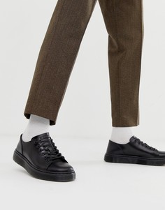 Черные кроссовки с 6 парами люверсов Dr Martens Dante-Черный