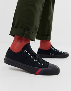 Низкие классические парусиновые кроссовки черного цвета Pro Keds - royal-Черный