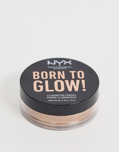 Пудра-иллюминайзер NYX Professional Makeup Born To Glow - Desert Night-Золотой