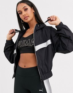 Черная спортивная куртка Puma after glow-Черный