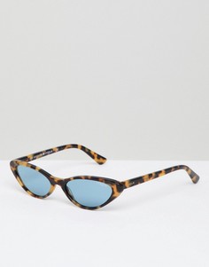 Солнцезащитные очки \кошачий глаз\" в черепаховой оправе Vogue Eyewear by gigi hadid-Коричневый