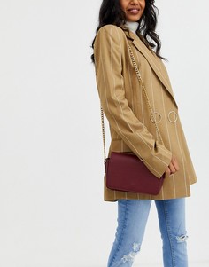 Бордовая сумка через плечо с откидным клапаном Truffle Collectio-Красный