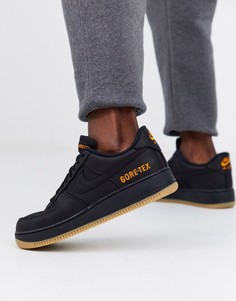 Черные кроссовки Nike Air Force 1 07 Gore-Tex CK2630-001-Черный