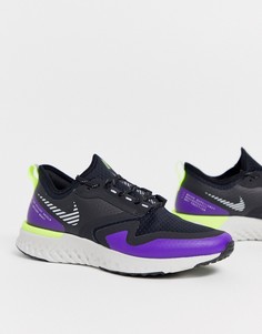 Фиолетовые кроссовки Nike Running odyssey react 2 shield-Фиолетовый