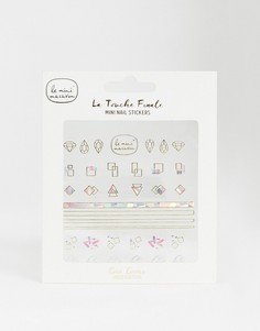 Стикеры для ногтей Le Mini Macaron La Touche Finale - Geo Gems-Бесцветный