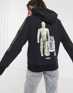 Худи с принтом C-3PO и R2D2 от Levis X Star Wars-Черный Levis®