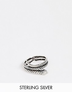 Серебряное кольцо со змеей Kingsley Ryan-Серебряный