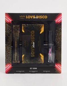 Новогодний подарочный набор для праздничного макияжа глаз NYX Professional Makeup - Get Down-Мульти