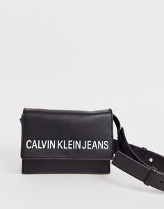 Клатч-конверт на пояс Calvin Klein Jeans-Черный