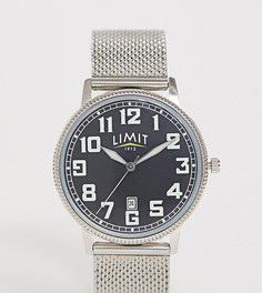 Серебристые часы с сетчатым браслетом Limit-Серебряный
