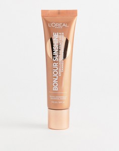 Жидкий бронзатор LOreal Paris Glow Bonjour Sunshine-Коричневый