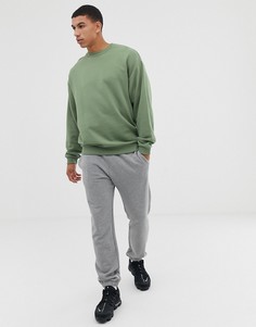 Зеленый oversize-свитшот ASOS DESIGN