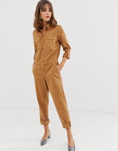 Комбинезон в стиле милитари Vero Moda-Коричневый