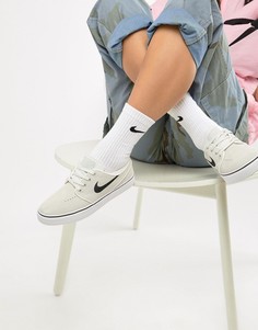 Белые кроссовки Nike SB Zoom Janoski-Белый