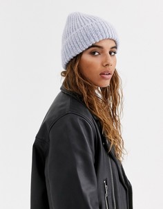 Синяя шапка-бини Topshop-Синий