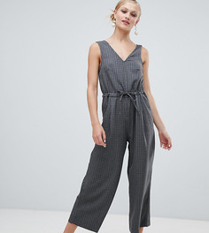 Комбинезон в клетку Monki-Серый