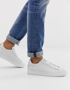 Белые классические кроссовки Armani EA7-Белый