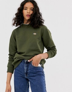 Свитшот цвета хаки Dickies Seabrook-Зеленый