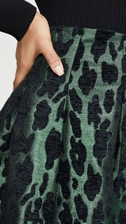 BB Dakota Emerald Green Miniskirt