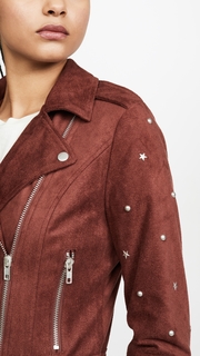 BB Dakota Love Walks In Faux Suede Jacket