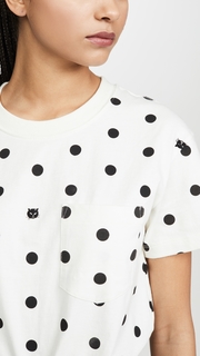 Madewell Tilda Cat Dot Tee