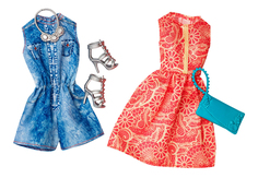 Кукла Barbie и набор одежды DTD96 DTF04