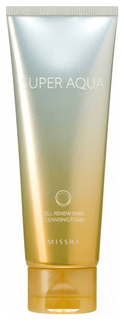 Пенка для умывания Missha Super Aqua Cell Renew Snail Cleansing Foam 110 мл