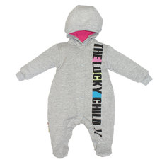 Комбинезон Lucky Child Серый р.56