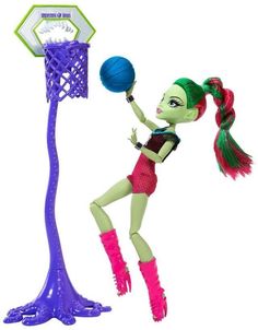 Кукла Monster High Венера МакФлайтрап Каскетбол DXY08