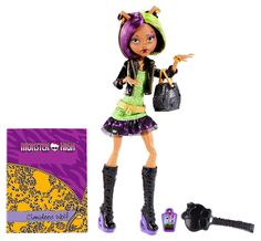 Кукла Monster High Клодин Вульф - Новый Скарместер BDD78