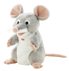 Мягкая игрушка Trudi на руку Мышка, 25 см