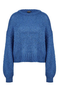 Свитер женский ICHI синий 44