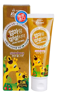 Детская зубная паста KORSA Mkh Kizcare Mom Kissing Детская Зубная Паста (Клубника), 80 Гр